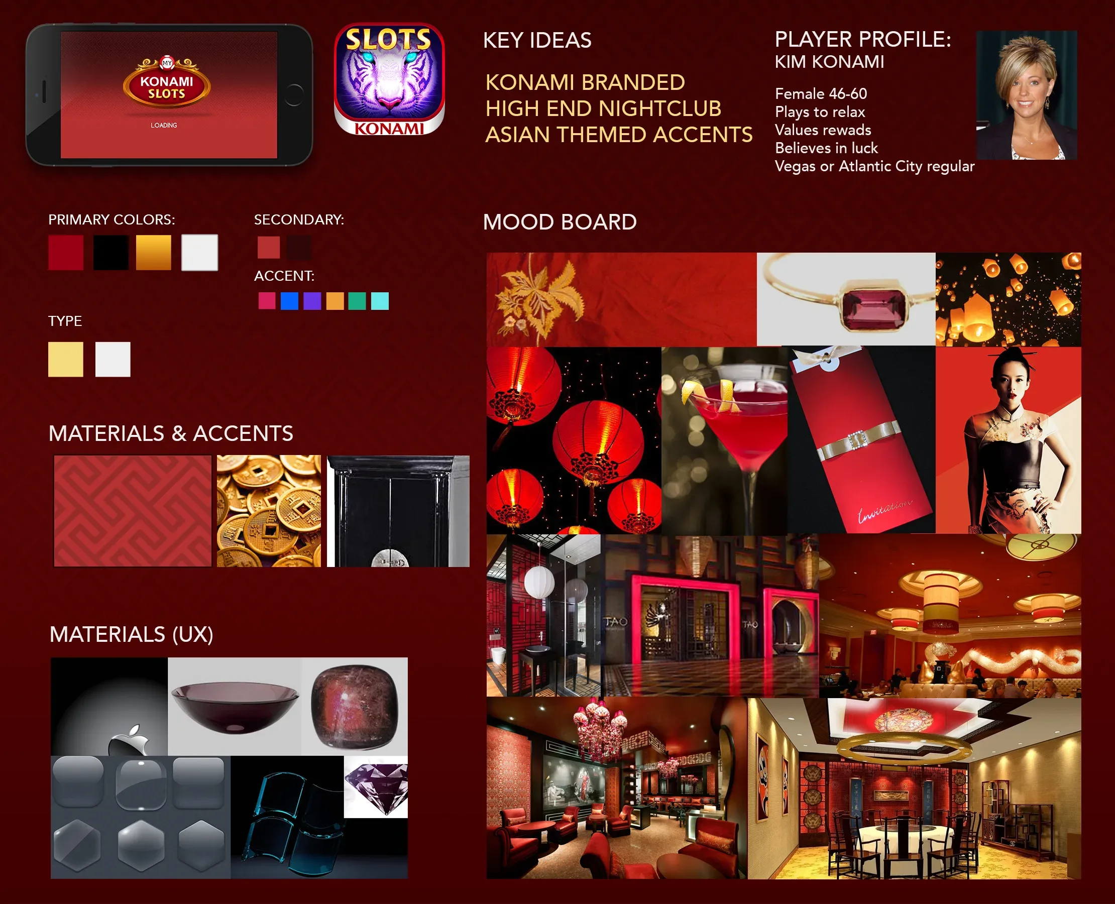 My Konami Slots - App Art Direction, image 3
