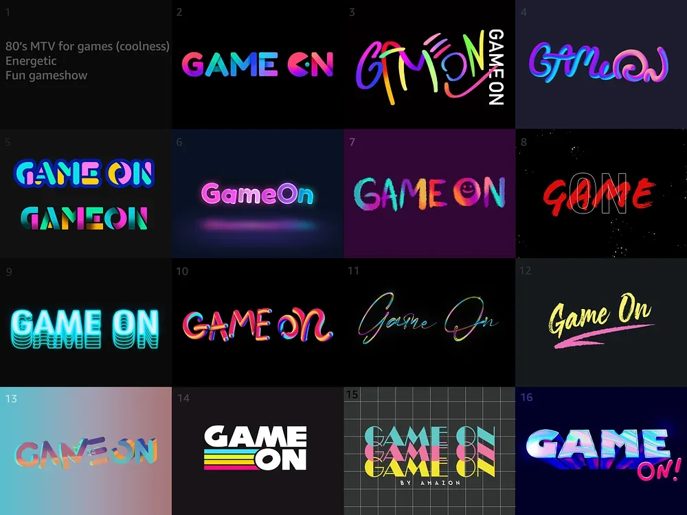 Amazon Game On — Branding & UX/UI, image 36