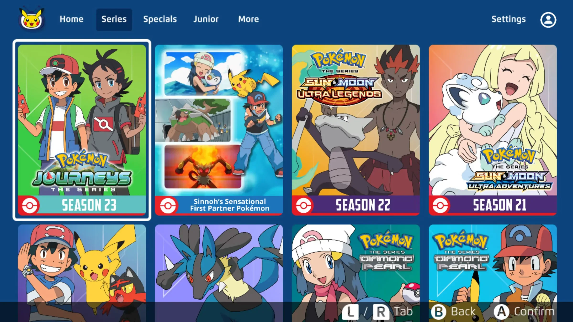 Pokémon TV screenshot