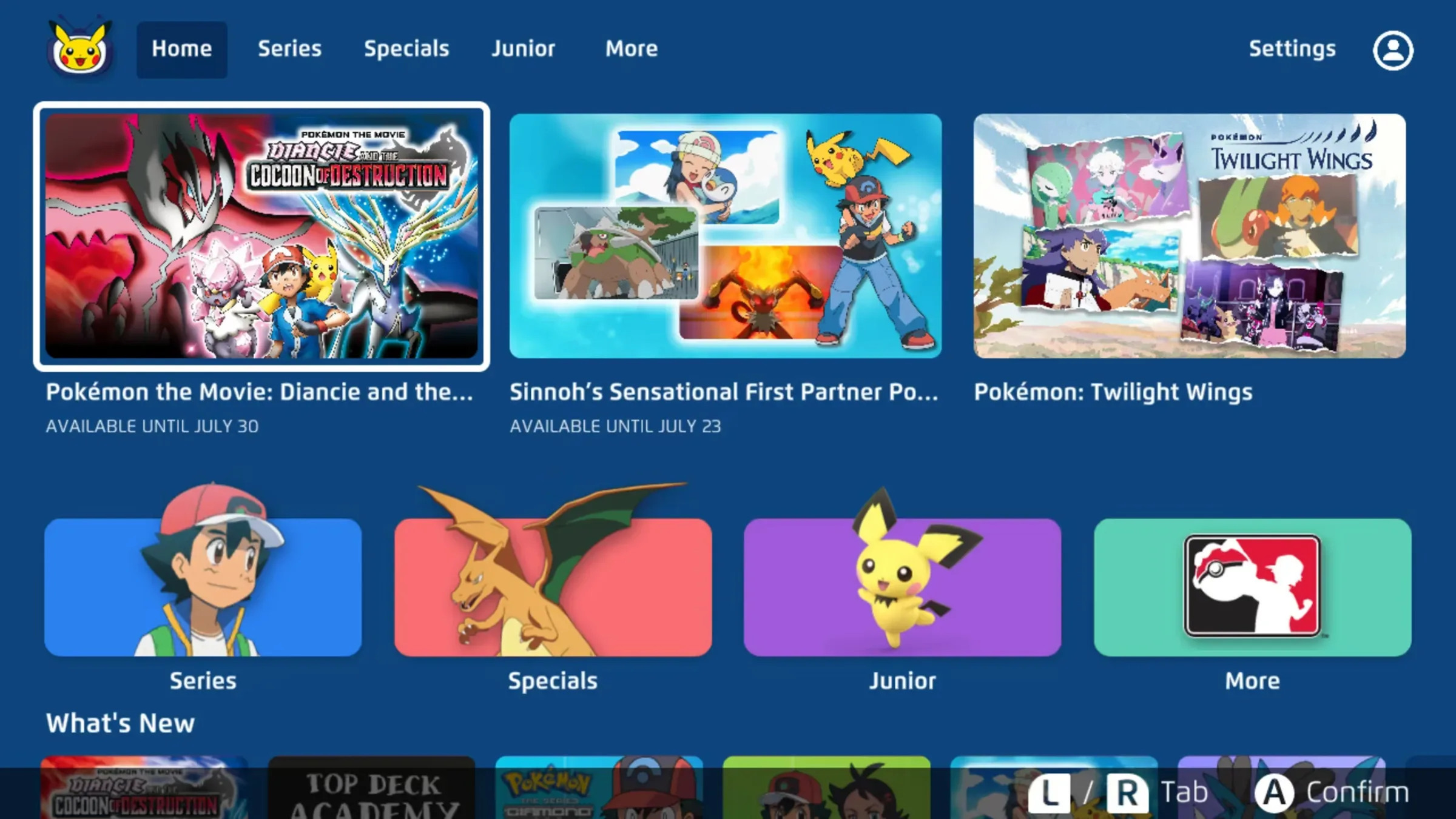 Pokémon TV screenshot