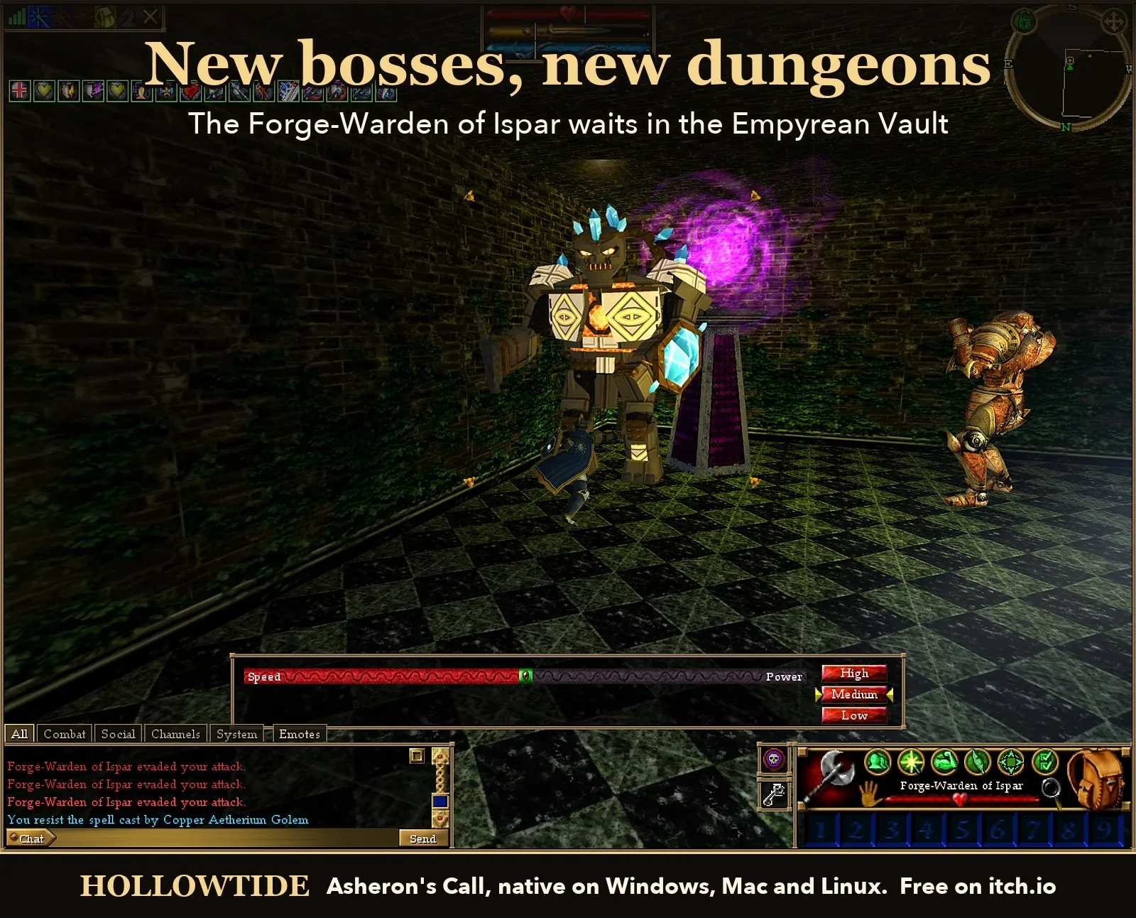 The Forge-Warden of Ispar, a new world boss